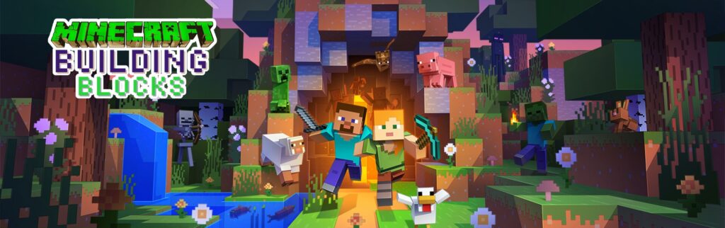 Minecraft Building Blocks Banners - Mould King AU Store