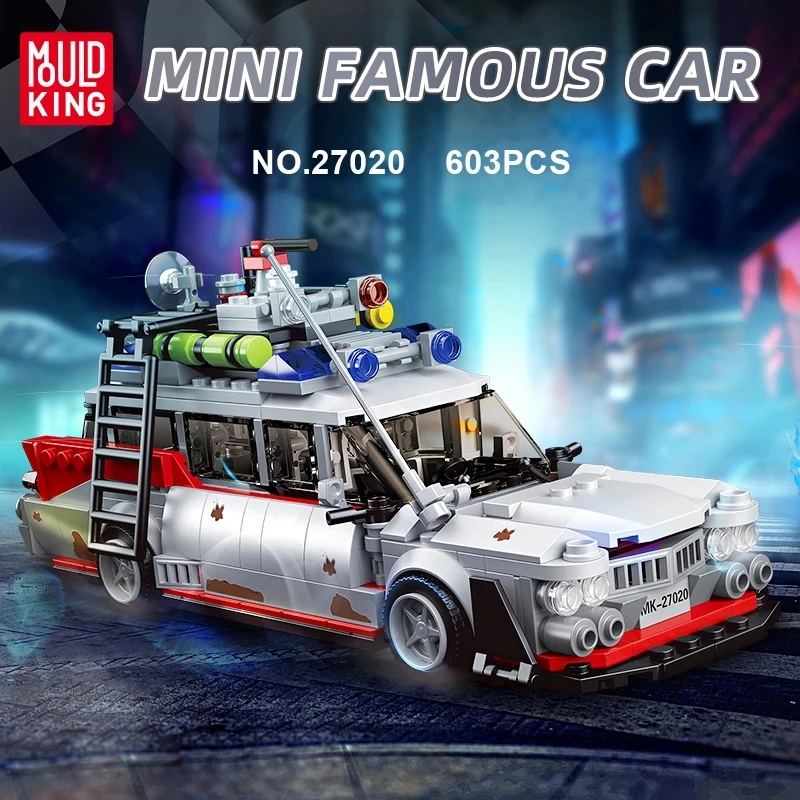 Mould King 27020 Static Version Ghost Bus with 603 Pieces - Mould King AU Store