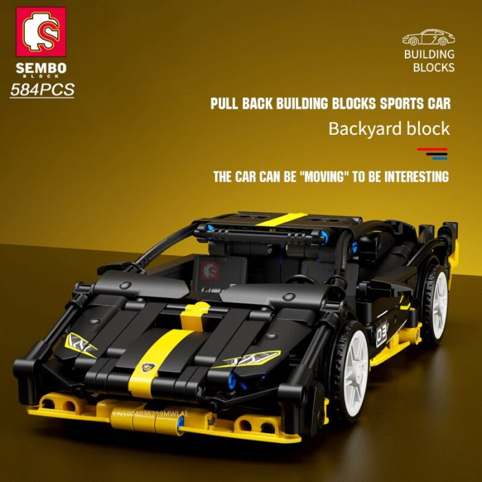 SEMBO TECHNICAL Sports Car - Mould King AU Store